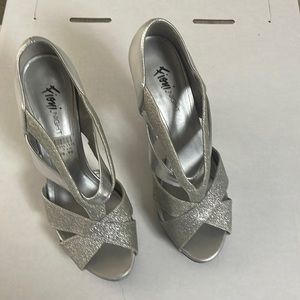 Silver heels